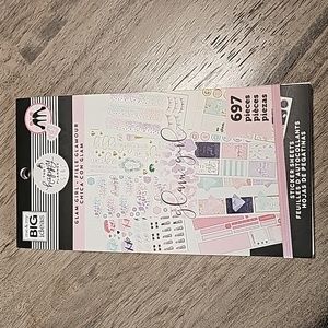 Happy Planner Glam Girl 697 piece sticker book